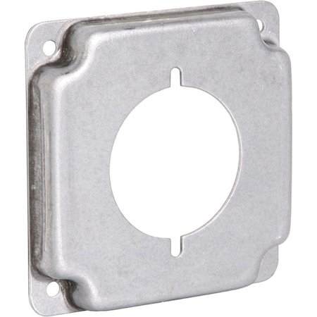 Southwire Electrical Box Cover, Square, Galvanized Steel, Raised Cover G1944-UPC